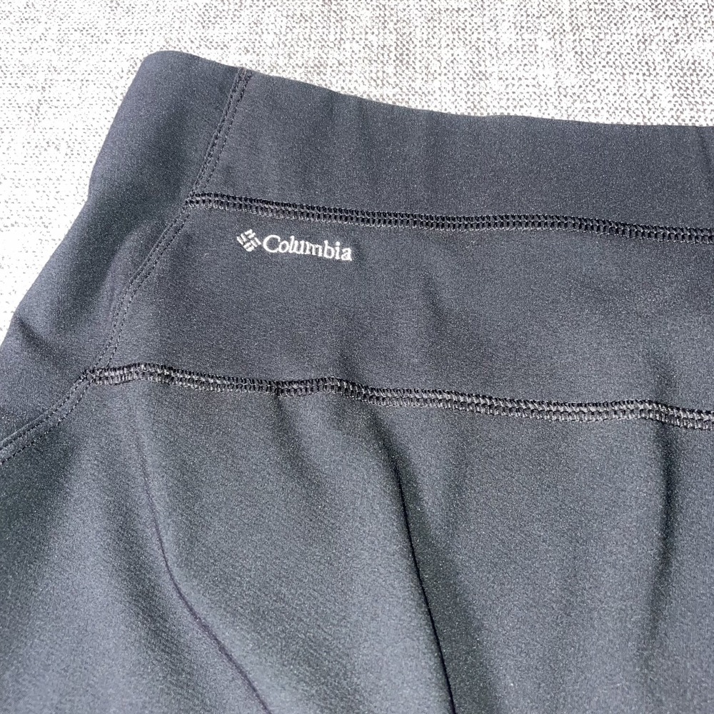 Columbia Omni-Shield Advanced Repellency Leggings Womens 2X Black Wide Leg - Picture 8 of 12